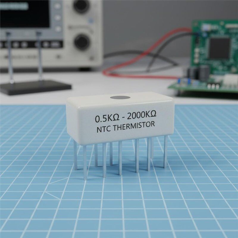 温度測定用セラミック材料と抵抗範囲0.5KΩ～2000KΩを備えたDIP抵抗型高精度NTCサーミスタ